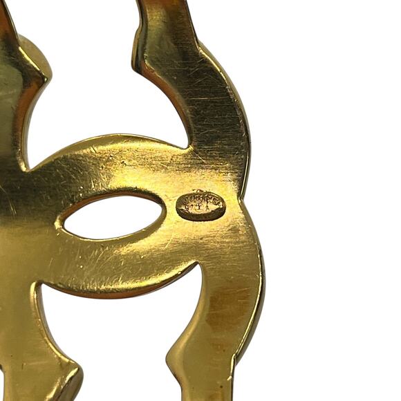 Chanel Vintage CC Bangle Bracelet - Picture 8 of 10